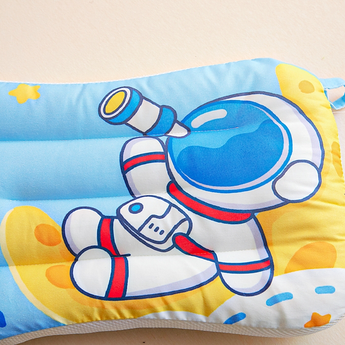 91家纺网 家纺一手货源 找家纺 （总）鱼宝 2026新款A类全棉40S数码印花原创大版卡通豆豆枕枕头枕芯