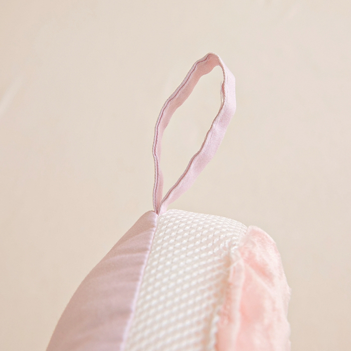 91家纺网 家纺一手货源 找家纺 鱼宝 2026新款A类全棉40S数码印花原创大版卡通豆豆枕枕头枕芯 甜梦公主