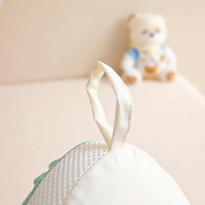 91家纺网 家纺一手货源 找家纺 鱼宝 2026新款A类全棉40S数码印花原创大版卡通豆豆枕枕头枕芯 熊猫