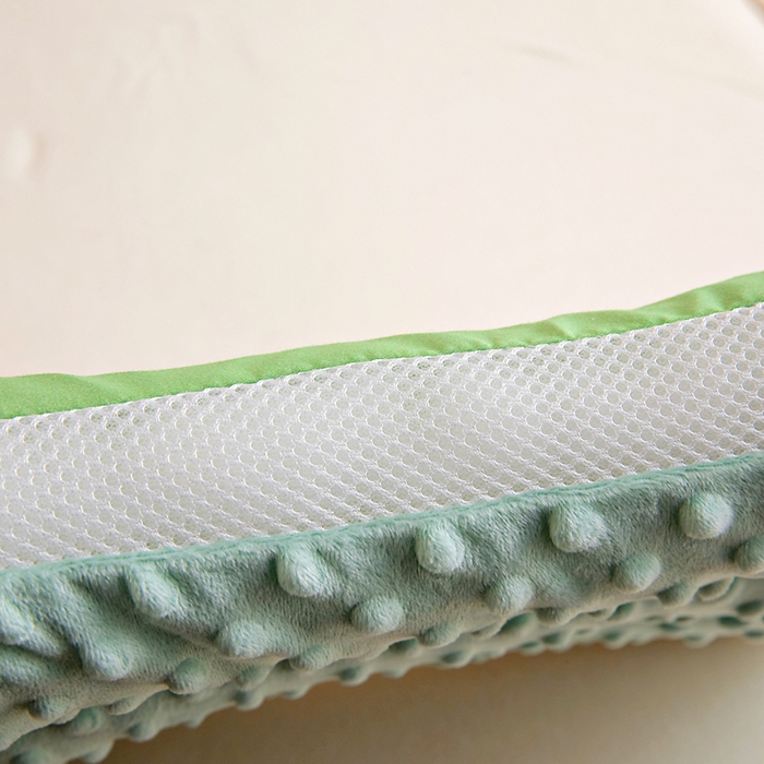 91家纺网 家纺一手货源 找家纺 鱼宝 2026新款A类全棉40S数码印花原创大版卡通豆豆枕枕头枕芯 熊猫