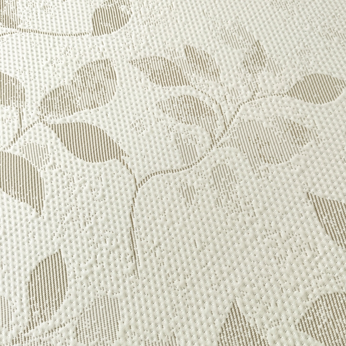 91家纺网 家纺一手货源 找家纺 凯罗 2026新款凉豆豆简约时尚风凉感豆豆凉席床席床笠-床席款 夏叶-奶咖