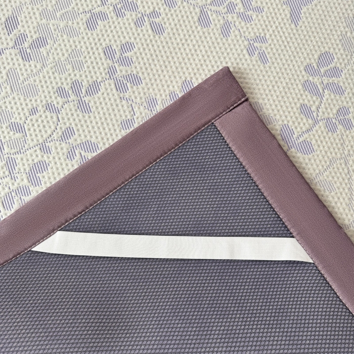 91家纺网 家纺一手货源 找家纺 凯罗 2026新款凉豆豆简约时尚风凉感豆豆凉席床席床笠-床席款 纤藤集-夏紫