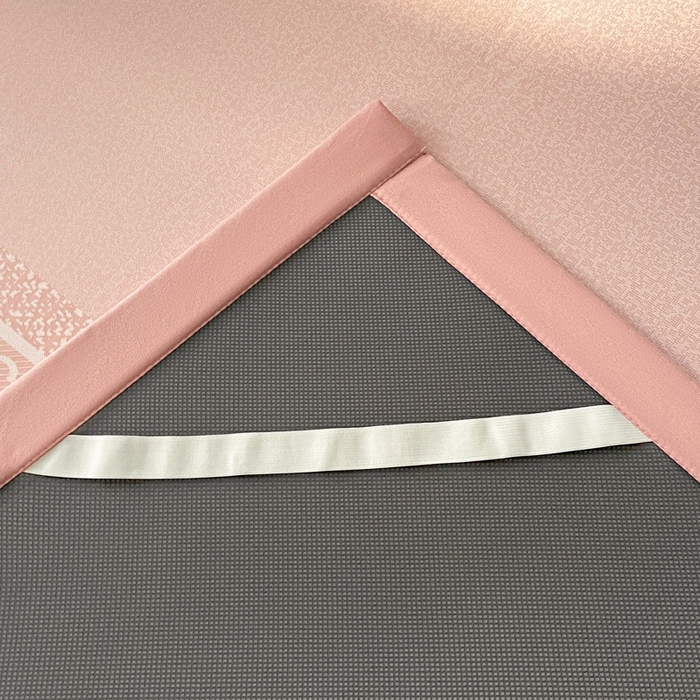 91家纺网 家纺一手货源 找家纺 （总）凯罗 2026新款凉感提花冰丝床笠床席三件套冰感抗菌床席床笠三件套--床席款