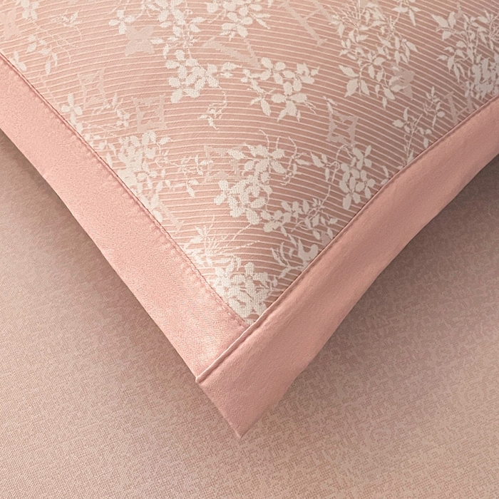 91家纺网 家纺一手货源 找家纺 （总）凯罗 2026新款凉感提花冰丝床笠床席三件套冰感抗菌床席床笠三件套--床席款