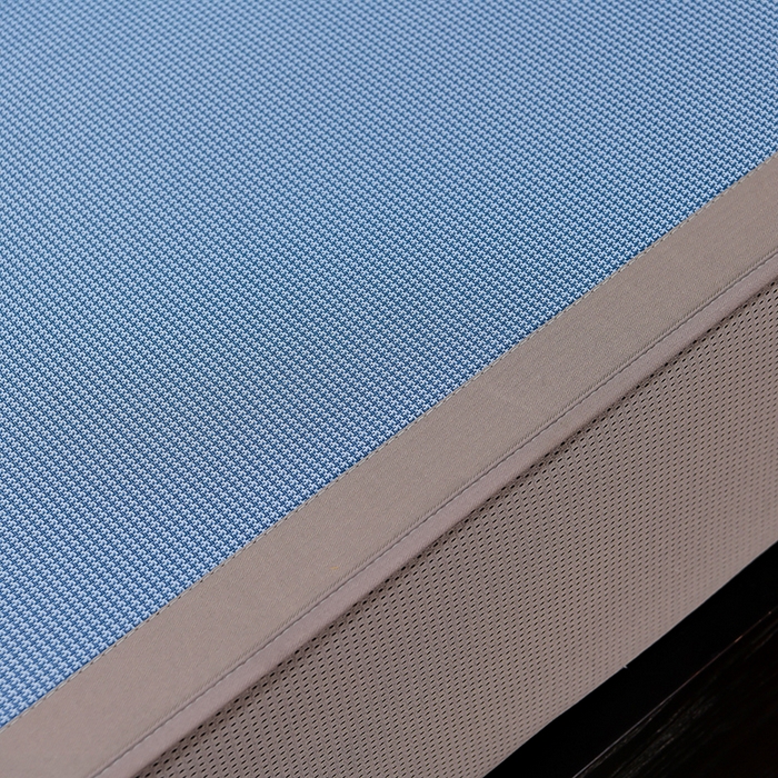 91家纺网 家纺一手货源 找家纺 小牛席业 2026新款小千鸟格枫叶款（床笠款）抗菌席凉席藤席冰藤席冰丝席草席竹席乳胶席凉感豆豆席 小千鸟格-枫叶抗菌席（床笠款）蓝色