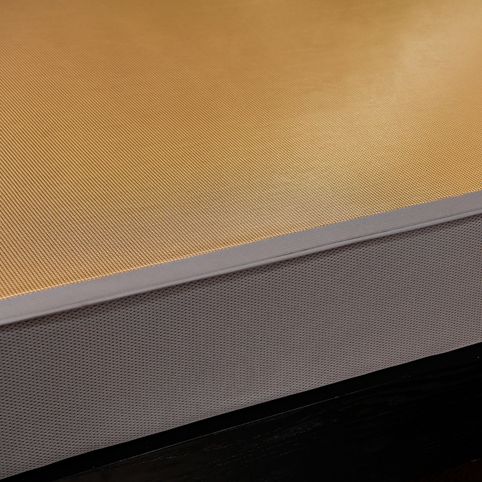 91家纺网 家纺一手货源 找家纺 小牛席业 2026新款小千鸟格枫叶款（床笠款）抗菌席凉席藤席冰藤席冰丝席草席竹席乳胶席凉感豆豆席 小千鸟格-枫叶抗菌席（床笠款）咖色