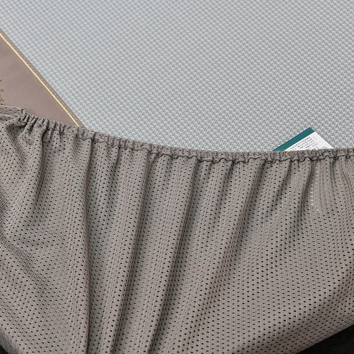 91家纺网 家纺一手货源 找家纺 小牛席业 2026新款小千鸟格枫叶款（床笠款）抗菌席凉席藤席冰藤席冰丝席草席竹席乳胶席凉感豆豆席 小千鸟格-枫叶抗菌席（床笠款）灰色