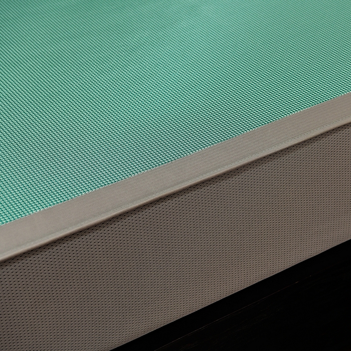 91家纺网 家纺一手货源 找家纺 小牛席业 2026新款小千鸟格枫叶款（床笠款）抗菌席凉席藤席冰藤席冰丝席草席竹席乳胶席凉感豆豆席 小千鸟格-枫叶抗菌席（床笠款）绿色