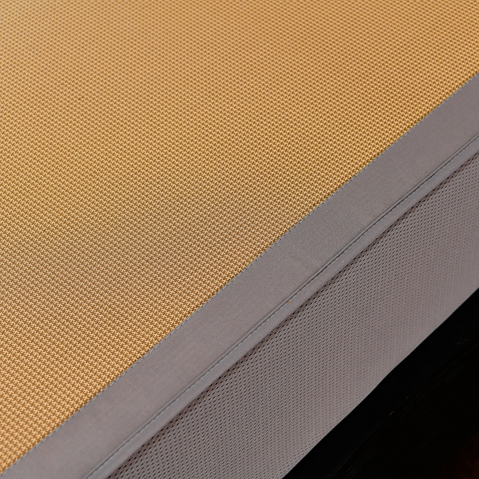 91家纺网 家纺一手货源 找家纺 小牛席业 2026新款小千鸟格枫叶款（床笠款）抗菌席凉席藤席冰藤席冰丝席草席竹席乳胶席凉感豆豆席 小千鸟格-枫叶抗菌席（床笠款）咖色