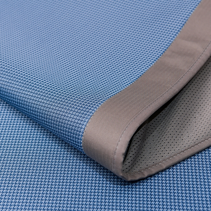 91家纺网 家纺一手货源 找家纺 小牛席业 2026新款小千鸟格枫叶款（床笠款）抗菌席凉席藤席冰藤席冰丝席草席竹席乳胶席凉感豆豆席 小千鸟格-枫叶抗菌席（床笠款）蓝色