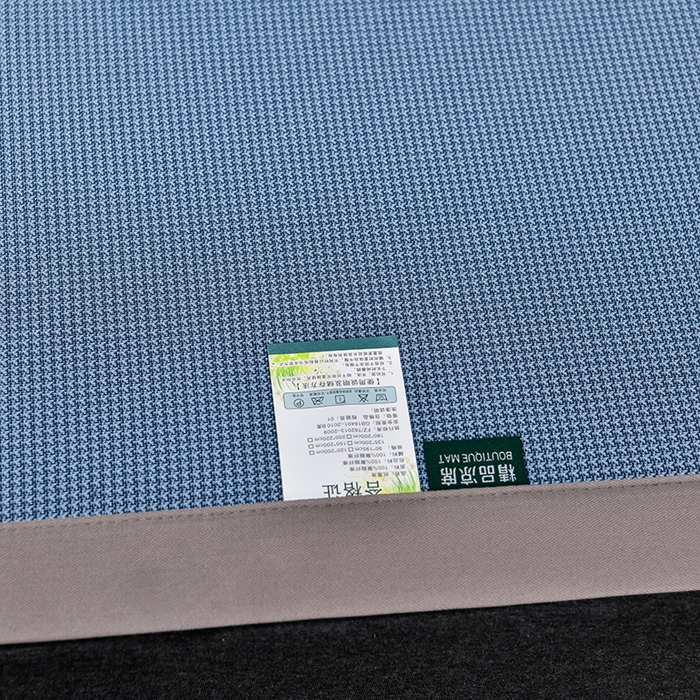 91家纺网 家纺一手货源 找家纺 （总）小牛席业 2026新款小千鸟格枫叶款轻奢风抗菌席凉席藤席冰藤席冰丝席草席竹席乳胶席凉感豆豆席