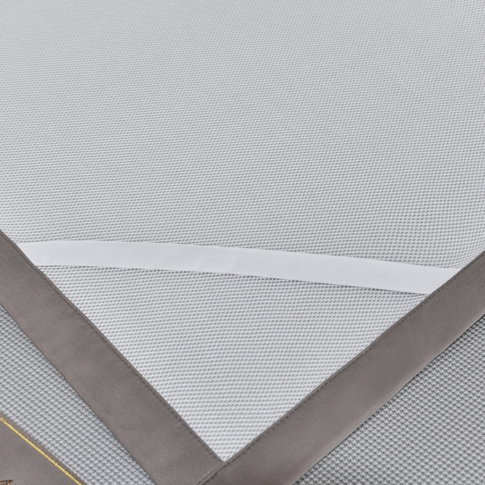 91家纺网 家纺一手货源 找家纺 小牛席业 2026新款小千鸟格枫叶款轻奢风抗菌席凉席藤席冰藤席冰丝席草席竹席乳胶席凉感豆豆席 小千鸟格-枫叶抗菌席（灰色）