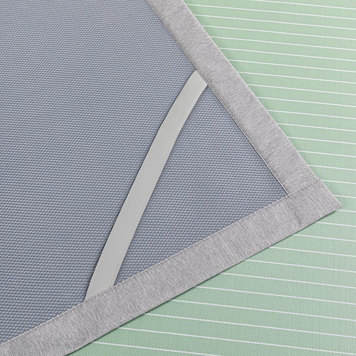 91家纺网 家纺一手货源 找家纺 小牛席业 2026新款无印风纯色凉感冰丝系列-床席款凉席藤席冰藤席冰丝席竹席乳胶席凉感豆豆席草席空调席 绿色