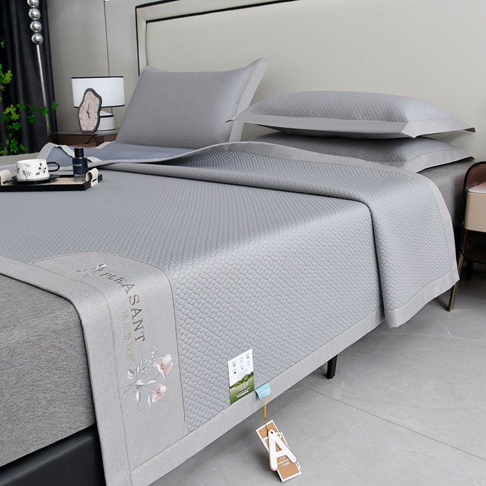 91家纺网 家纺一手货源 找家纺 （总）小牛席业 2026款3D按摩-鲜花冷感豆豆席系列藤席冰藤席冰丝席可机洗凉感冰丝席豆豆席PE霸王藤席