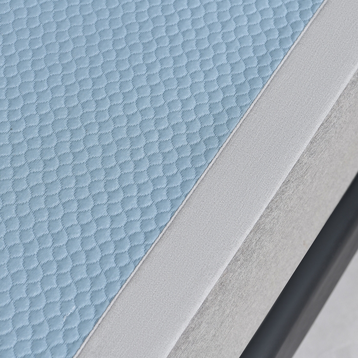 91家纺网 家纺一手货源 找家纺 小牛席业 2026款3D按摩-鲜花冷感豆豆席系列藤席冰藤席冰丝席可机洗凉感冰丝席豆豆席PE霸王藤席 蓝色