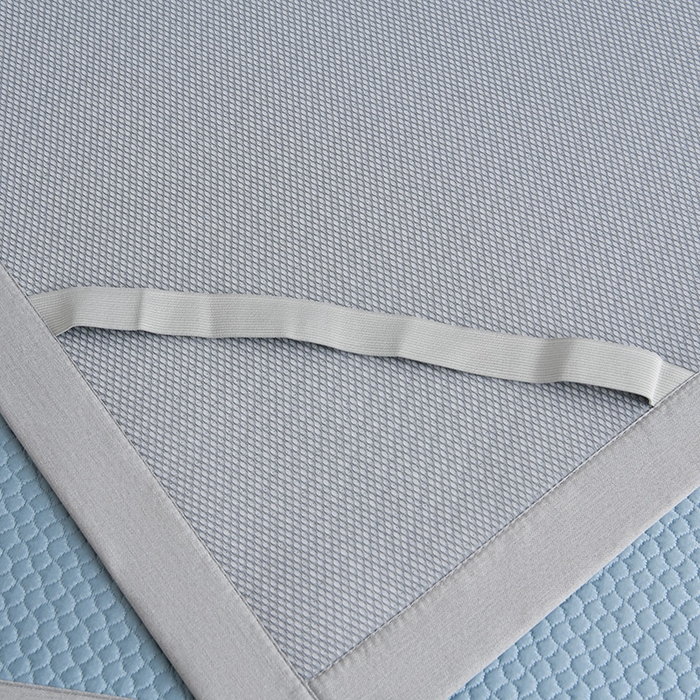 91家纺网 家纺一手货源 找家纺 小牛席业 2026款3D按摩-鲜花冷感豆豆席系列藤席冰藤席冰丝席可机洗凉感冰丝席豆豆席PE霸王藤席 蓝色