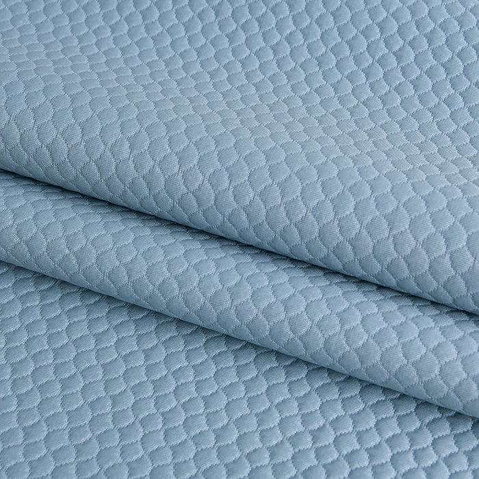 91家纺网 家纺一手货源 找家纺 小牛席业 2026款3D按摩-鲜花冷感豆豆席系列藤席冰藤席冰丝席可机洗凉感冰丝席豆豆席PE霸王藤席 蓝色