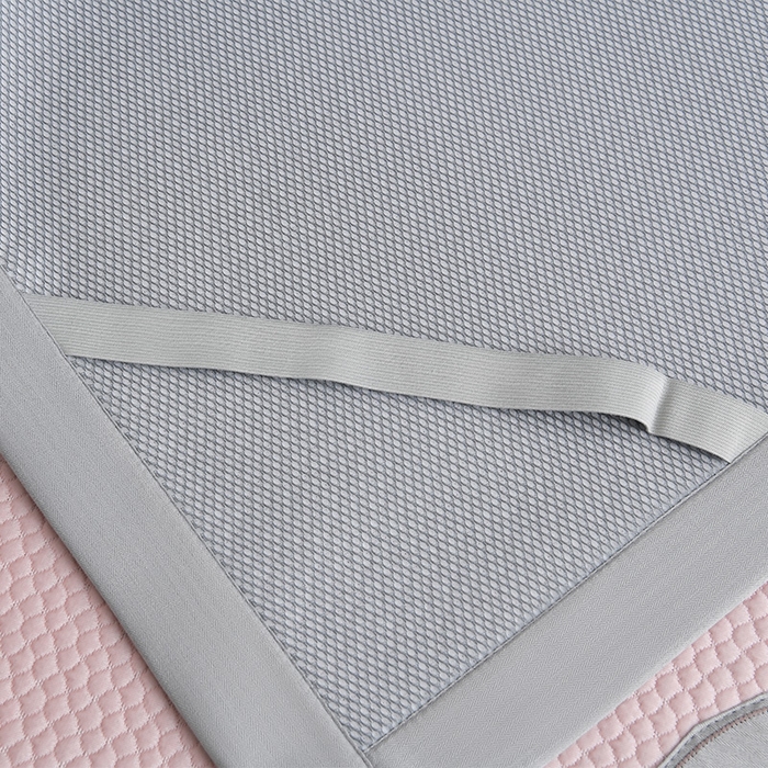 91家纺网 家纺一手货源 找家纺 小牛席业 2026款3D按摩-鲜花冷感豆豆席系列藤席冰藤席冰丝席可机洗凉感冰丝席豆豆席PE霸王藤席 粉色