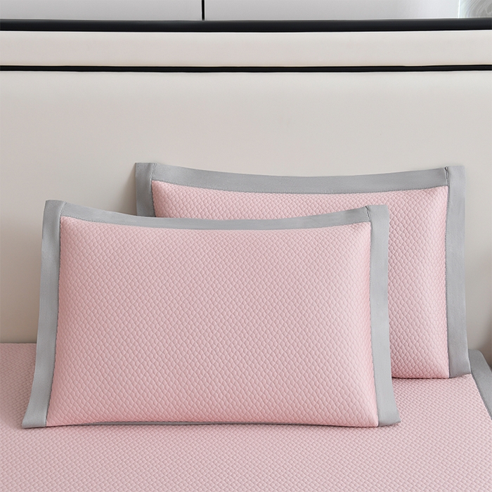 91家纺网 家纺一手货源 找家纺 小牛席业 2026款3D按摩-鲜花冷感豆豆席系列藤席冰藤席冰丝席可机洗凉感冰丝席豆豆席PE霸王藤席 粉色