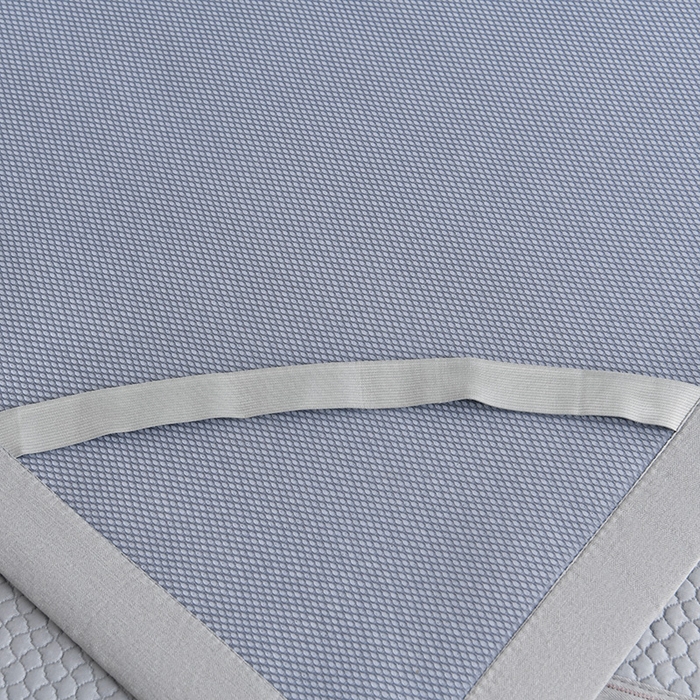 91家纺网 家纺一手货源 找家纺 小牛席业 2026款3D按摩-鲜花冷感豆豆席系列藤席冰藤席冰丝席可机洗凉感冰丝席豆豆席PE霸王藤席 灰色