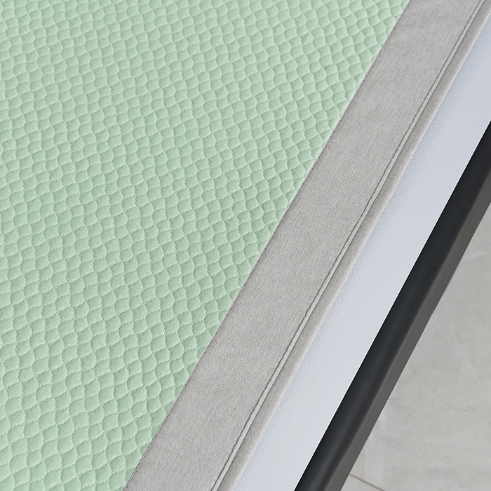 91家纺网 家纺一手货源 找家纺 小牛席业 2026新款3D按摩-鲜花清凉豆豆席系列（床笠款）藤席冰藤席冰丝席可机洗凉感冰丝席豆豆席PE霸王藤席 绿色