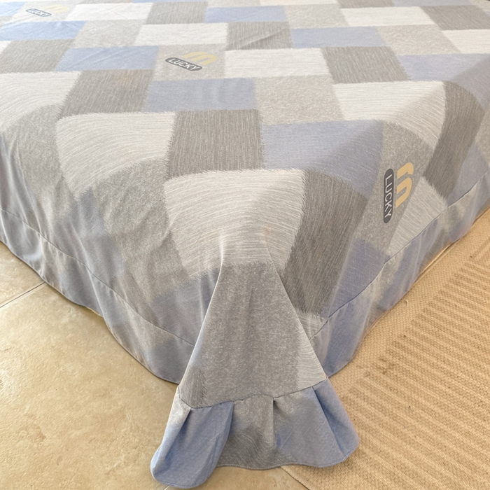 91家纺网 家纺一手货源 找家纺 凌鼎 2026新款喷气加厚磨毛四件套系列1 灵感兰