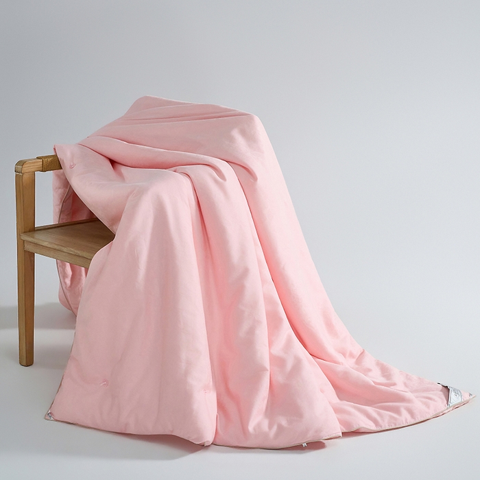 91家纺网 家纺一手货源 找家纺 茧月家纺 2026新款全棉蚕丝被100%柞蚕丝 纯手工蚕丝夏被 国标合格品支持检测 牡丹花-粉玉