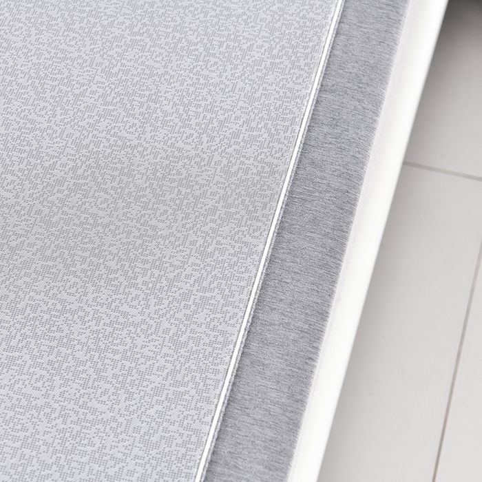 91家纺网 家纺一手货源 找家纺 小牛席业 2026新款半定位小提花凉感冰丝席系列凉席藤席冰藤双面席冰丝席竹席凉席空调席草席三件套 灰色