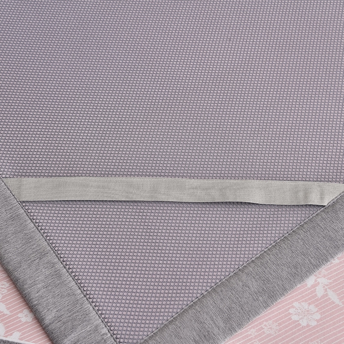 91家纺网 家纺一手货源 找家纺 小牛席业 2026新款半定位小提花凉感冰丝席系列凉席藤席冰藤双面席冰丝席竹席凉席空调席草席三件套 粉色