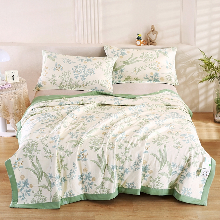 91家纺网 家纺一手货源 找家纺 （总）米萝家居 2026新款里外全棉夏被纯棉棉棉花夏凉被空调被 被子被芯