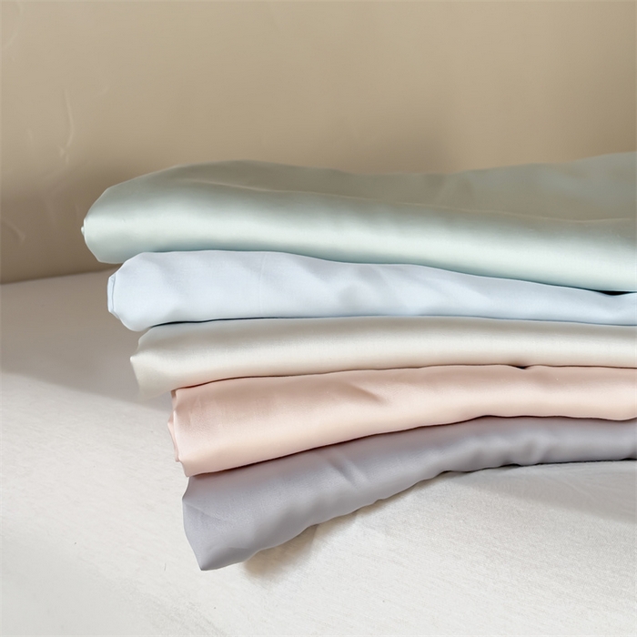 91家纺网 家纺一手货源 找家纺 （总）绒棉世家 2026新款天丝面料纯色100%莱赛尔天丝面料四件套