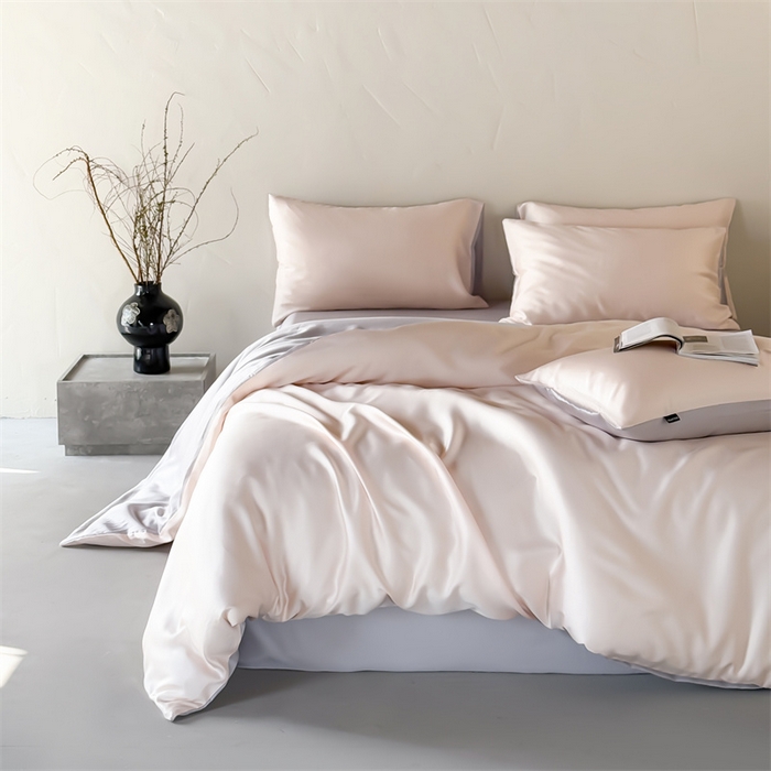 91家纺网 家纺一手货源 找家纺 （总）绒棉世家 2026新款天丝面料纯色100%莱赛尔天丝面料四件套