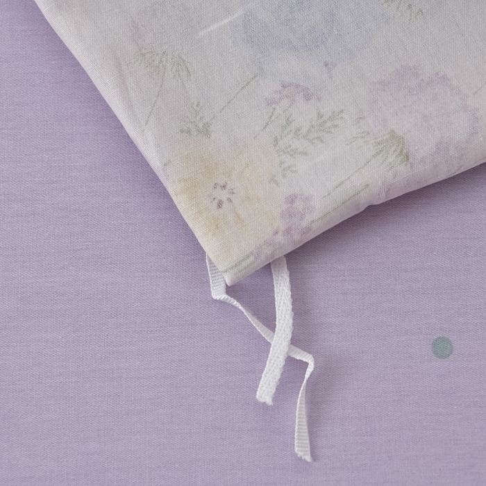 91家纺网 家纺一手货源 找家纺 绘萱家居 2026直播爆款一字绣吊边款纯棉100%全棉四件套印花百分百（喷气高品质） 云间柔