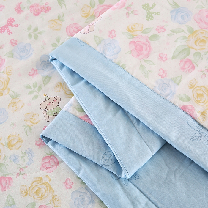 91家纺网 家纺一手货源 找家纺 米萝家居 2026新款里外全棉夏被纯棉棉棉花夏凉被空调被 被子被芯 小清欢