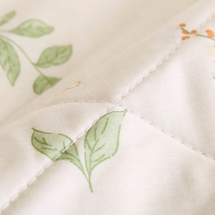 91家纺网 家纺一手货源 找家纺 米萝家居 2026新款里外全棉夏被纯棉棉棉花夏凉被空调被 被子被芯 花样年华