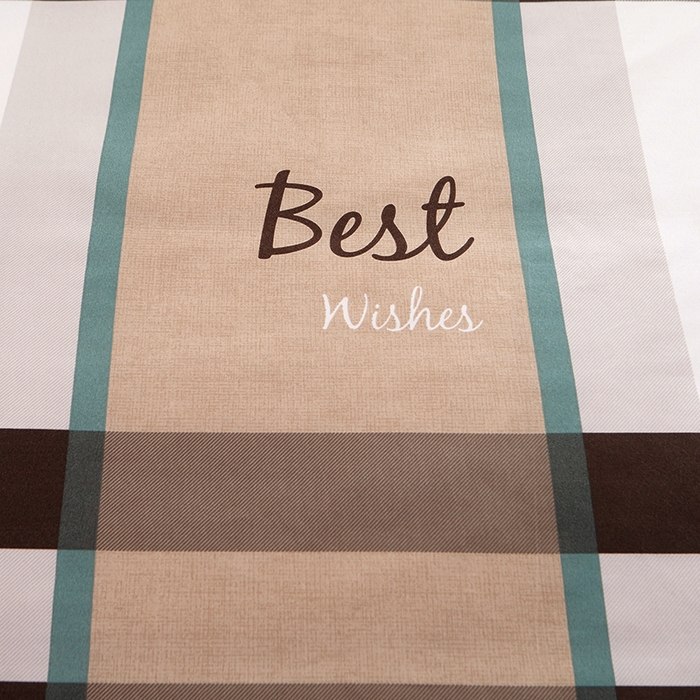 91家纺网 家纺一手货源 找家纺 沐珩家纺 2026新款双边芦荟棉单床裙单枕套 时尚格韵