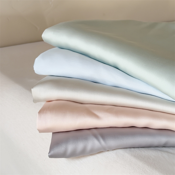 91家纺网 家纺一手货源 找家纺 （总）优贝家纺 2026新款天丝面料纯色100%莱赛尔天丝面料四件套