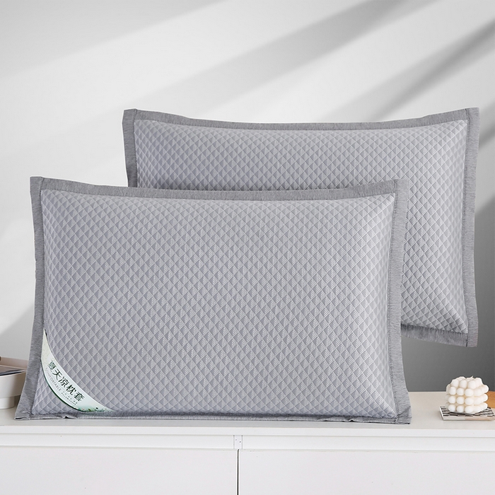 （总）小牛席业 2026新款7D小三角按摩-冷感豆豆夏凉枕套夏天枕套冰丝枕套竹枕套藤枕套冰藤枕套