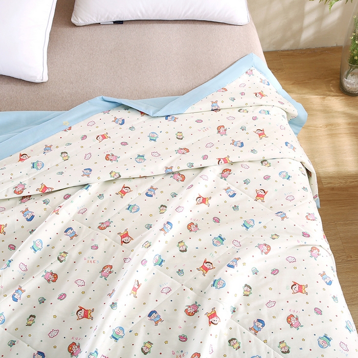 91家纺网 家纺一手货源 找家纺 米萝家居 2026新款里外全棉夏被纯棉棉棉花夏凉被空调被 被子被芯 童年回忆-米