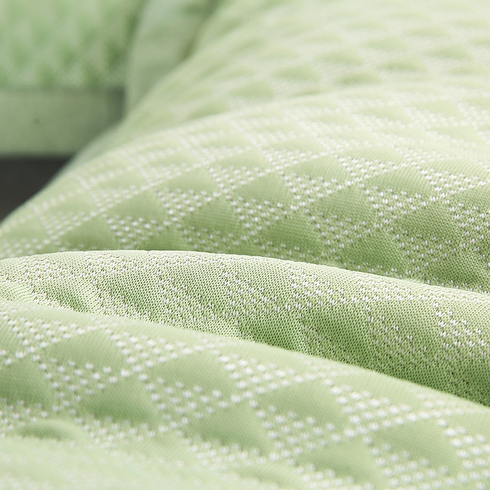 91家纺网 家纺一手货源 找家纺 小牛席业 2026新款7D小三角按摩-冷感豆豆夏凉枕套夏天枕套冰丝枕套竹枕套藤枕套冰藤枕套 绿色