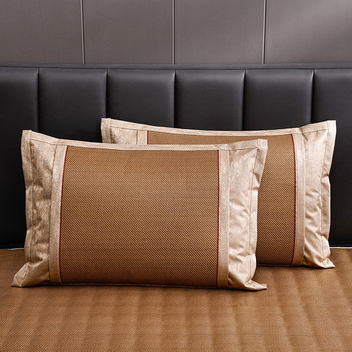 （总）小牛席业 2026新款B夏凉枕套系列凉枕套夏天枕套冰丝枕套竹枕套藤枕套冰藤枕套