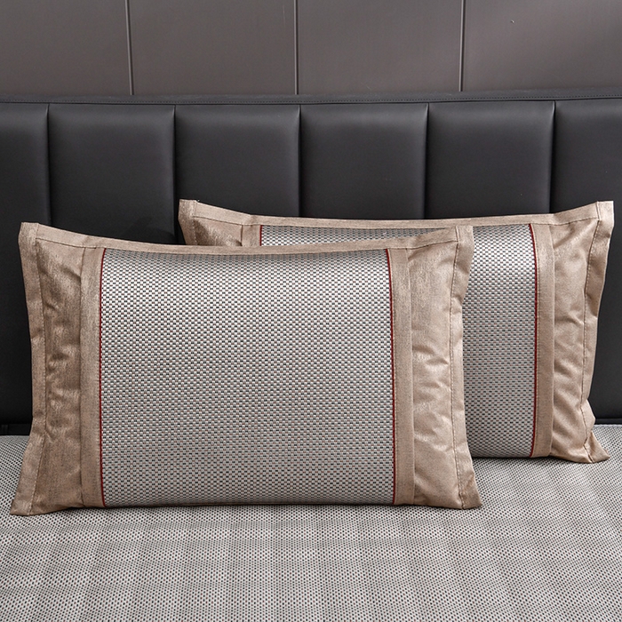 91家纺网 家纺一手货源 找家纺 （总）小牛席业 2026新款B夏凉枕套系列凉枕套夏天枕套冰丝枕套竹枕套藤枕套冰藤枕套