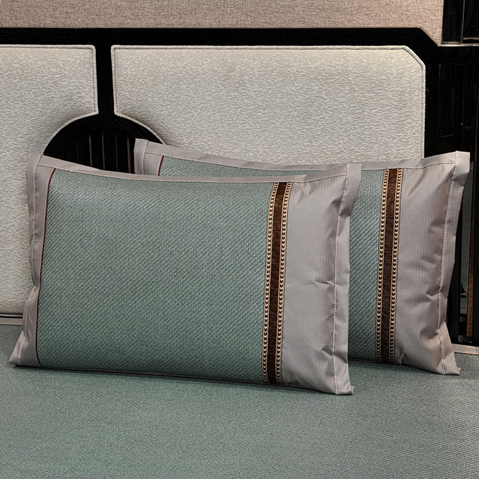 91家纺网 家纺一手货源 找家纺 （总）小牛席业 2026新款B夏凉枕套系列凉枕套夏天枕套冰丝枕套竹枕套藤枕套冰藤枕套