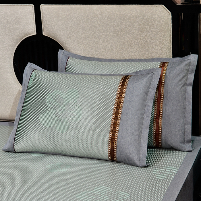 91家纺网 家纺一手货源 找家纺 （总）小牛席业 2026新款B夏凉枕套系列凉枕套夏天枕套冰丝枕套竹枕套藤枕套冰藤枕套