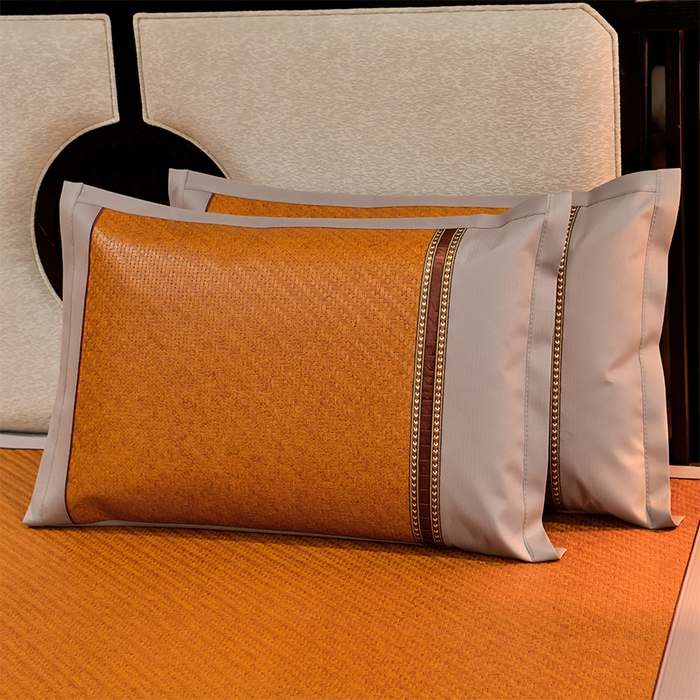 91家纺网 家纺一手货源 找家纺 （总）小牛席业 2026新款B夏凉枕套系列凉枕套夏天枕套冰丝枕套竹枕套藤枕套冰藤枕套