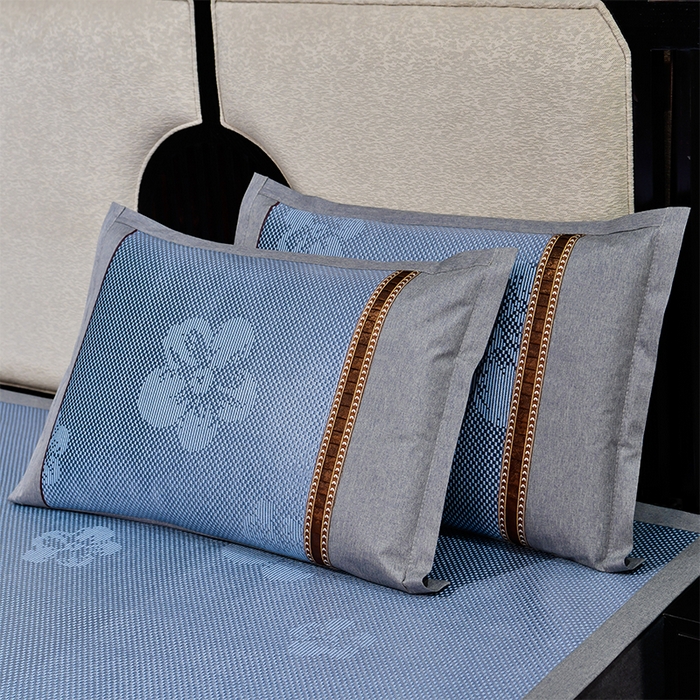 91家纺网 家纺一手货源 找家纺 （总）小牛席业 2026新款B夏凉枕套系列凉枕套夏天枕套冰丝枕套竹枕套藤枕套冰藤枕套