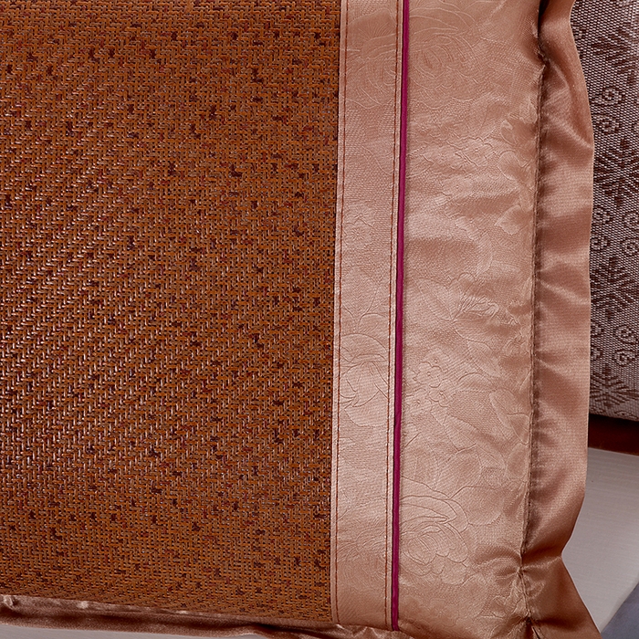 91家纺网 家纺一手货源 找家纺 小牛席业 2026新款B夏凉枕套系列凉枕套夏天枕套冰丝枕套竹枕套藤枕套冰藤枕套 古藤双面对称枕套