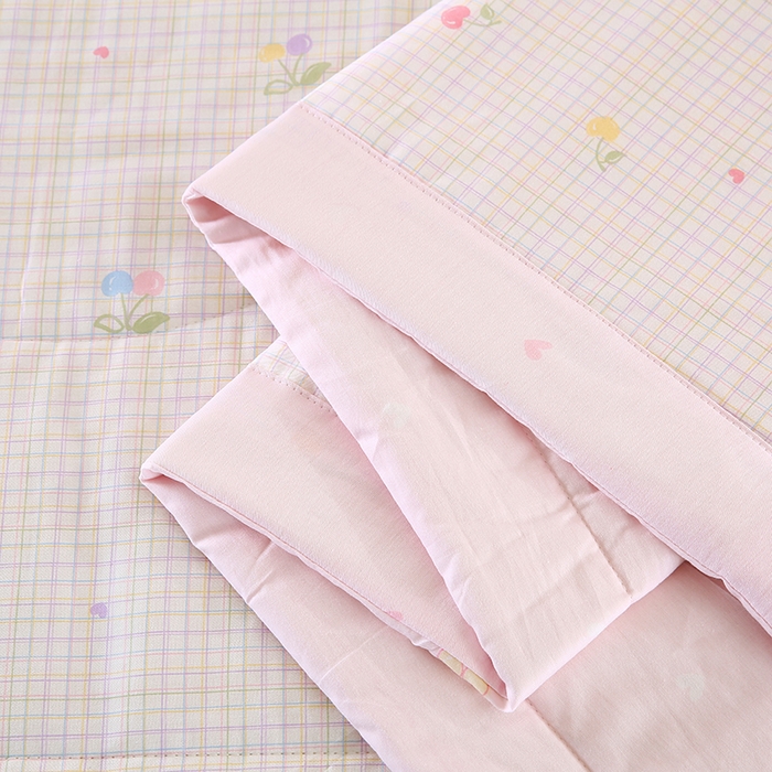 91家纺网 家纺一手货源 找家纺 米萝家居 2026新款里外全棉夏被纯棉棉棉花夏凉被空调被 被子被芯 樱桃小可-米