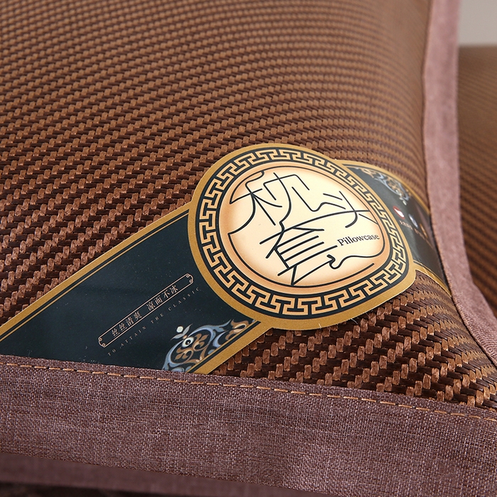 91家纺网 家纺一手货源 找家纺 （总）小牛席业 2026新款冰藤枕套A夏凉枕套系列凉枕套夏天枕套冰丝枕套竹枕套藤枕套冰藤枕套