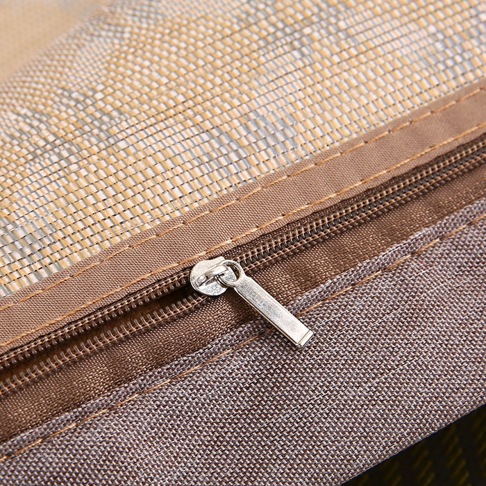 91家纺网 家纺一手货源 找家纺 小牛席业 2026新款冰藤枕套A夏凉枕套系列凉枕套夏天枕套冰丝枕套竹枕套藤枕套冰藤枕套 角标冰藤凉枕套（青柠）